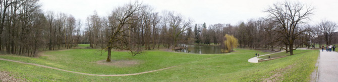 Panorama parka Maksimir u Zagrebu / fotografija Matko Jelkić