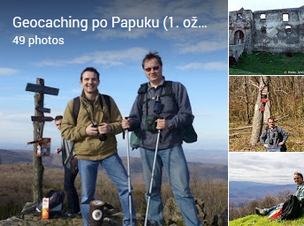 Pogledajte galeriju slika iz geocachinga po Papuku