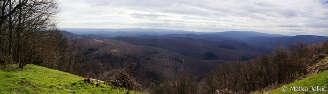 Panorama s vrha Papuk / fotografija Matko Jelkić